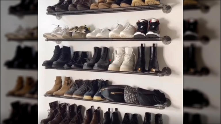 The creative DIY solution for keeping shoe clutter organized and off ...