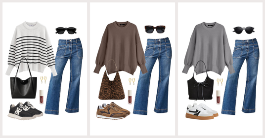 Style these trendy new accessories with new casual looks