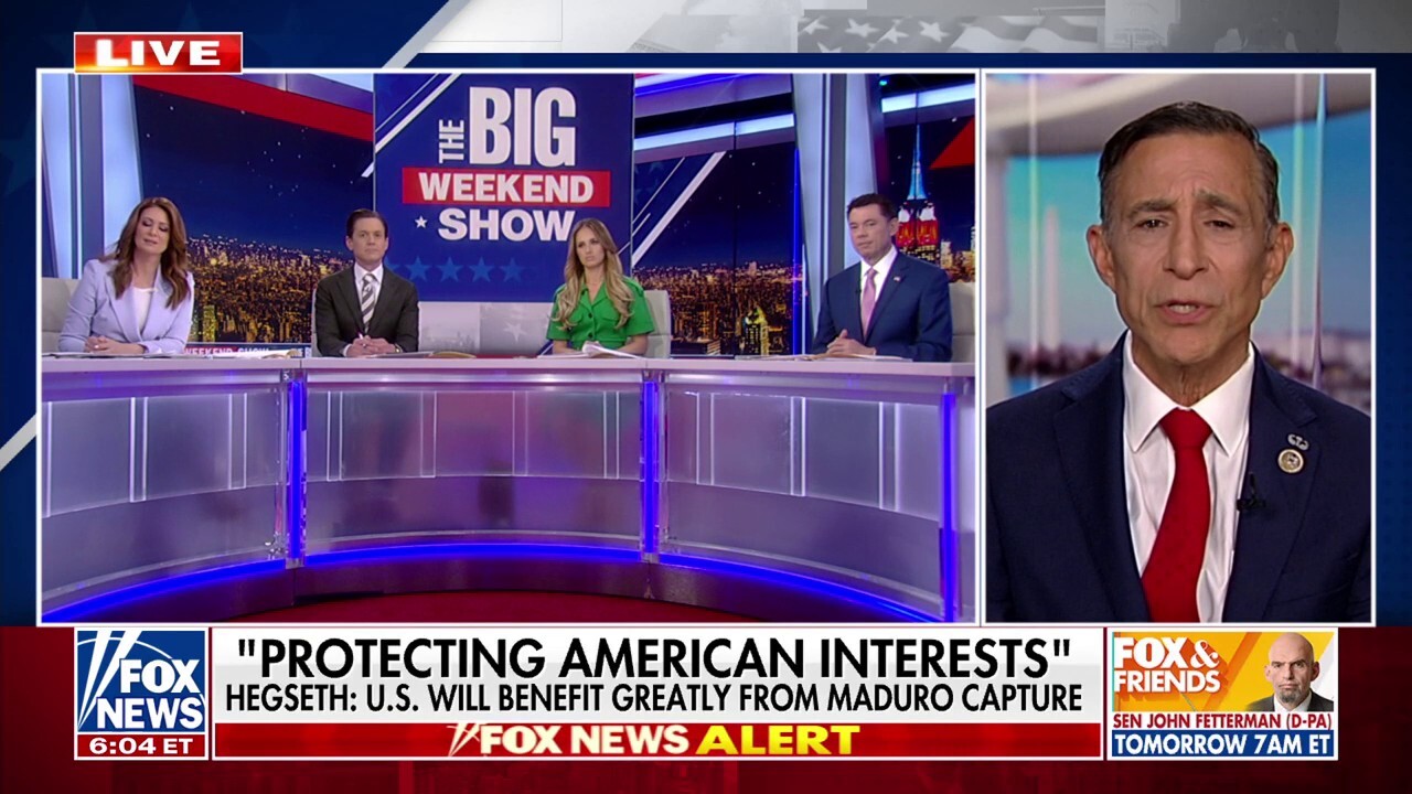 GOP lawmaker defends the administration on not informing Congress prior to the Venezuela military operation<br><br>