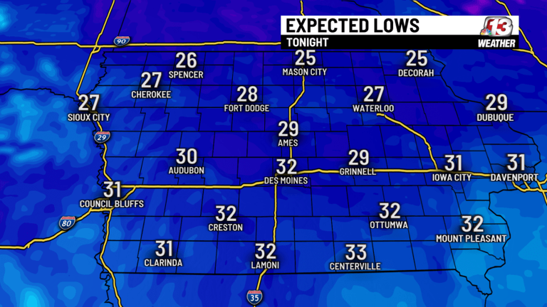 Warm days ahead with weekend rain and flurries possible