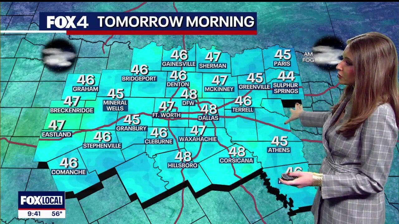 Dallas weather: Jan. 4 overnight forecast