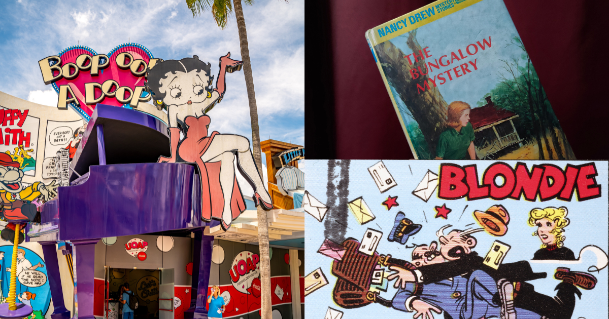 'Nancy Drew,' comic strip icons Betty Boop, Blondie now under public domain