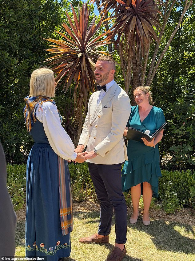 Swim king Kyle Chalmers marries the love of his life in stunning ...