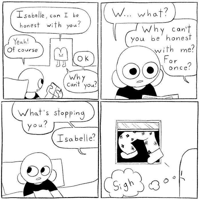 Artist Created 34 Simple Comics Turn Everyday Situations Into Absurd Humor