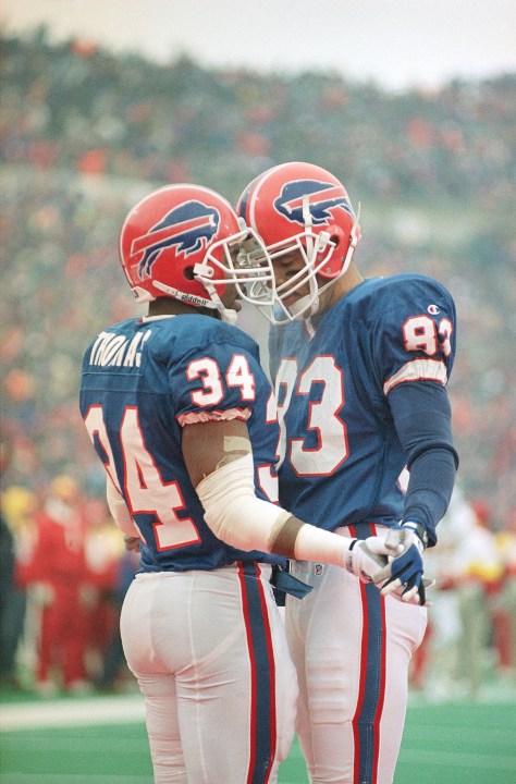 Thurman Thomas, Andre Reed share stadium memories