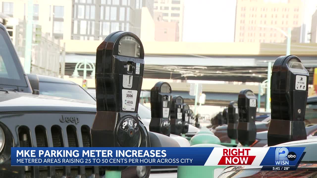 Milwaukee parking meter rates to increase, raising concerns for businesses