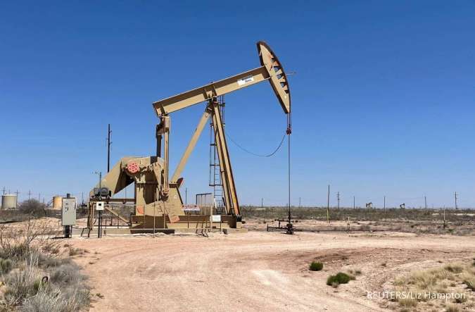 Harga minyak WTI menguat tajam, tembus US$ 58,25 per barel pada Jumat (9/1) pagi