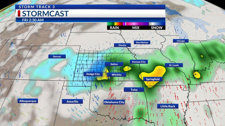 Storm Track 3 forecast: Warmer winds last a little longer, late week ...