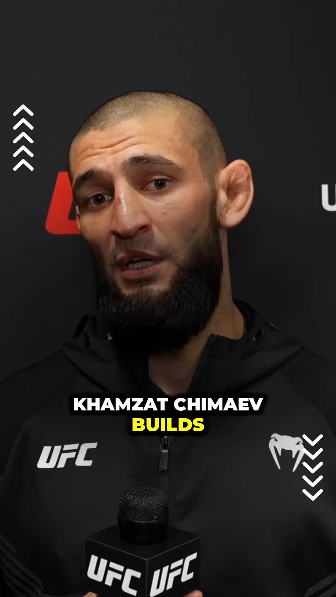 Khamzat Chimaev on building the ultimate MMA fighter