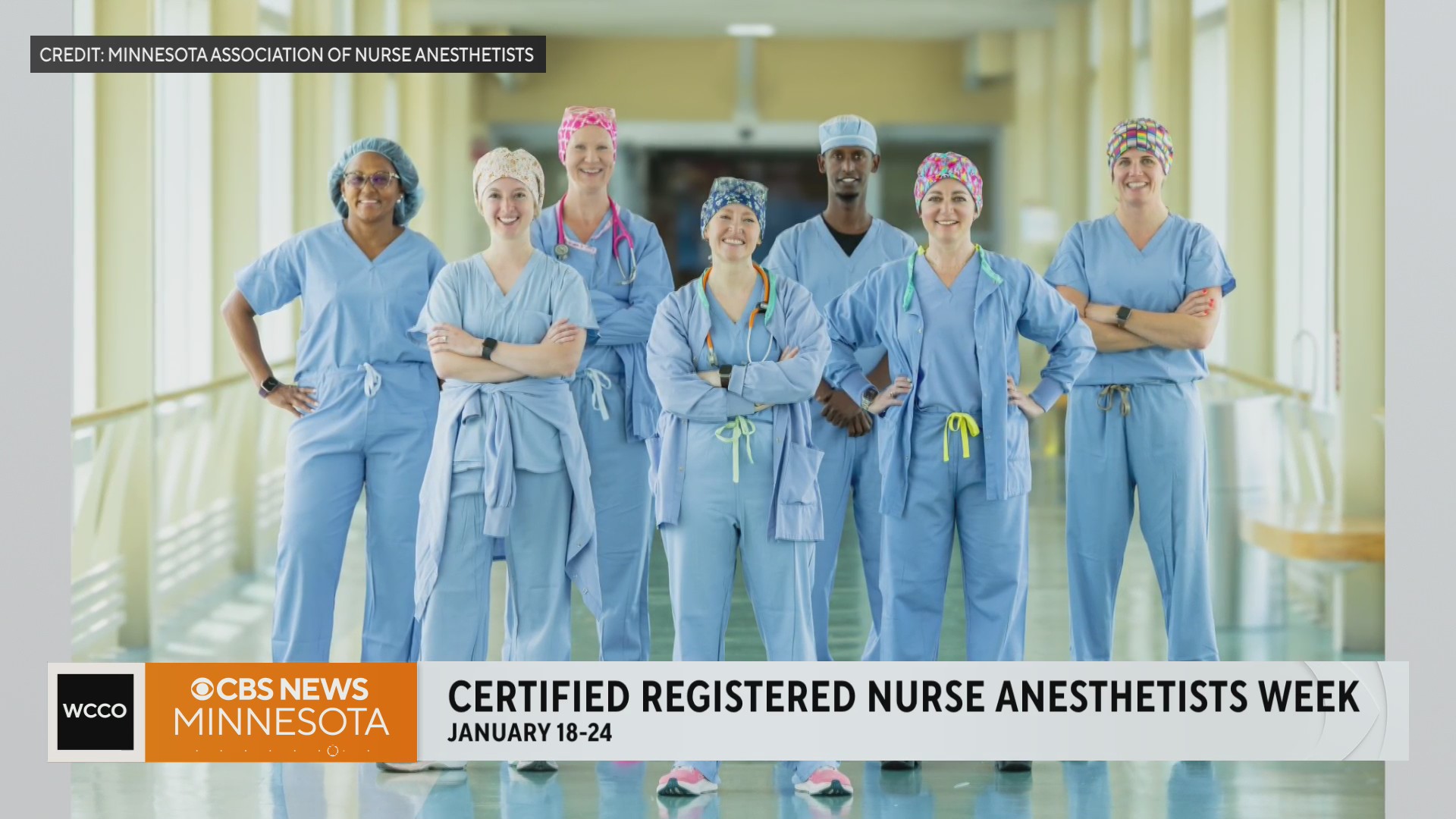 Next week is National Certified Registered Nurse Anesthetists Week