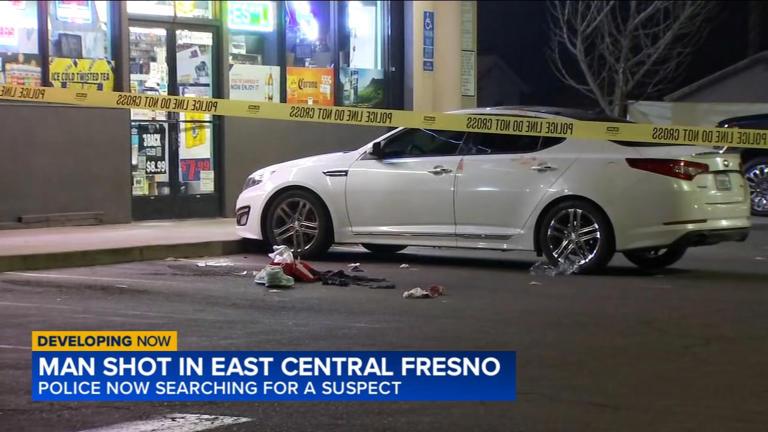 Young man hospitalized and suspect at large following Fresno shooting ...