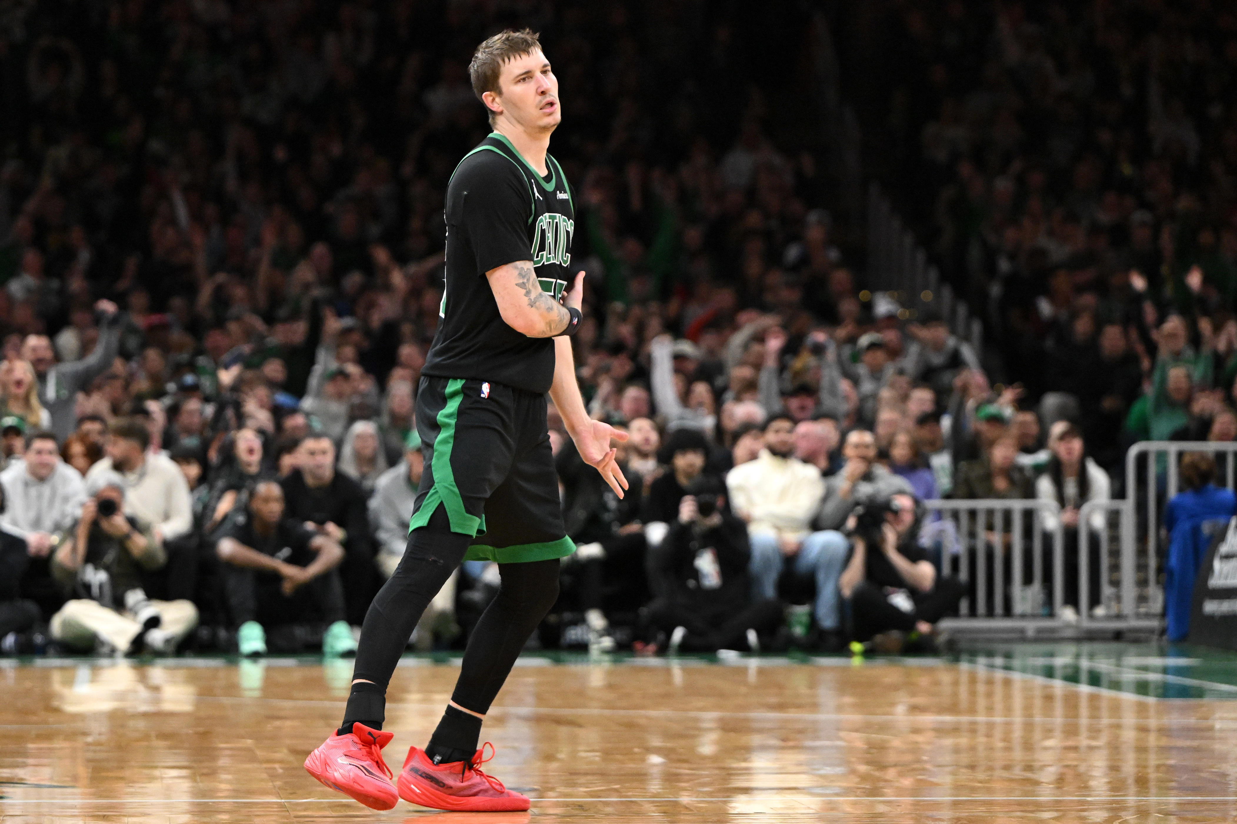 Baylor Scheierman didn't know he'd end up playing, guarding Wemby for ...