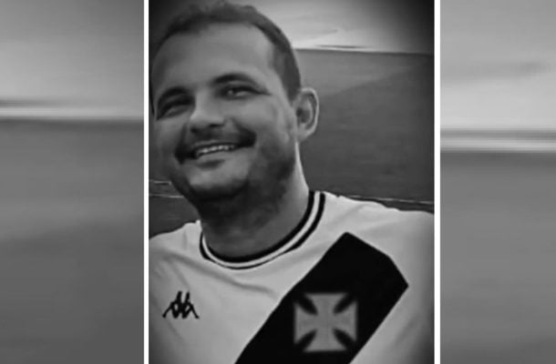 Torcedor do Vasco sofre enfarte, cai de falésia e morre