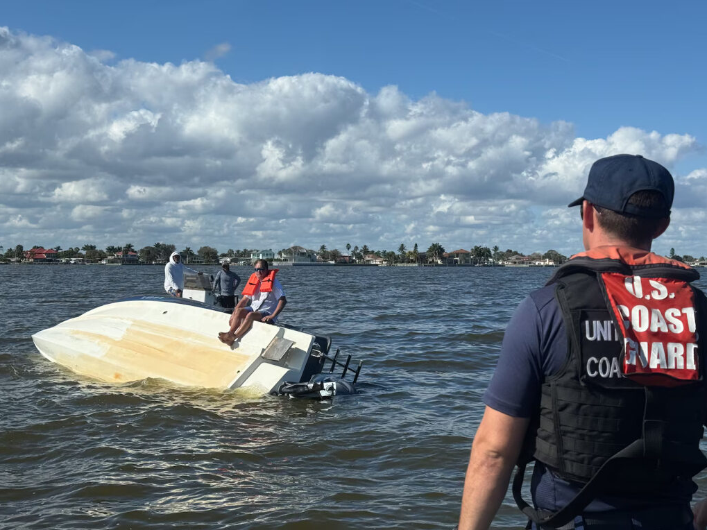 US Coast Guard rescues boaters near Port Canaveral from capsized ...