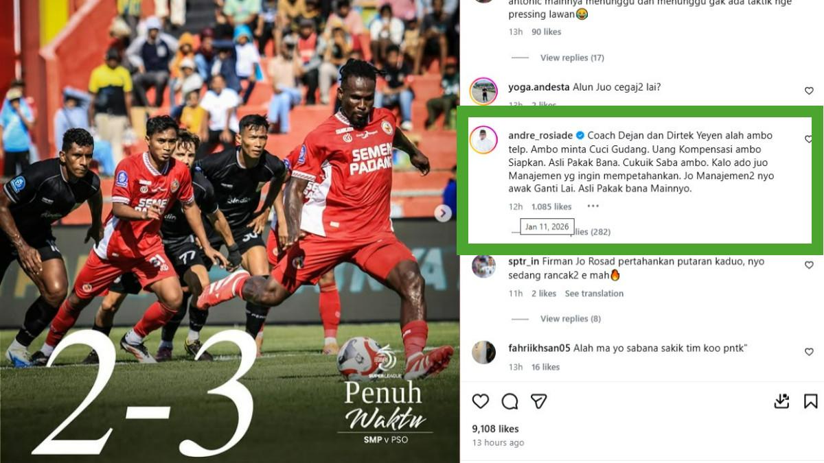 Info A1 Rombak Skuad Semen Padang: 1 Pemain Asing Lagi Masuk Lis Meski Sudah Gaet 6 Nama Baru