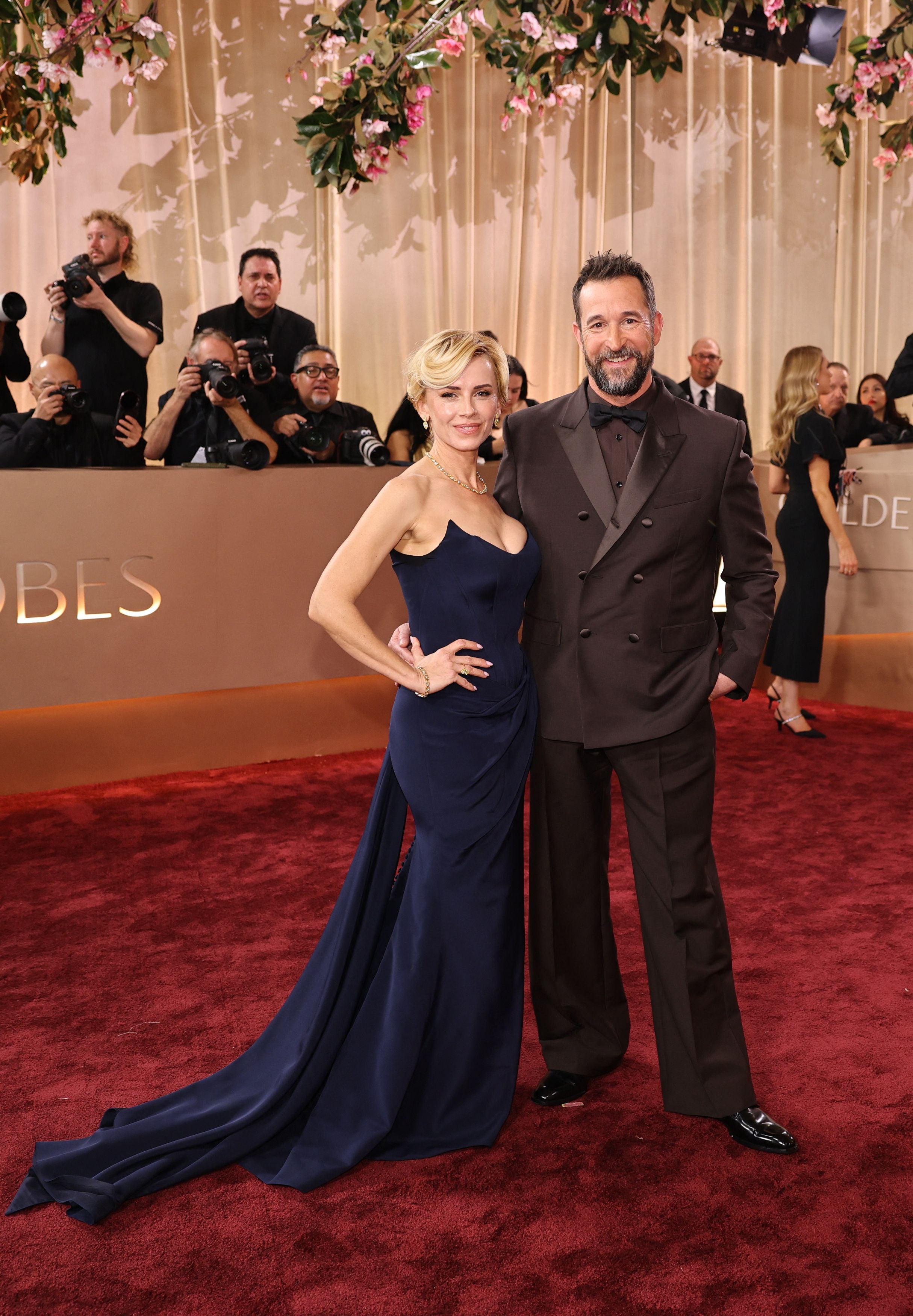 Sara Wells and Noah Wyle