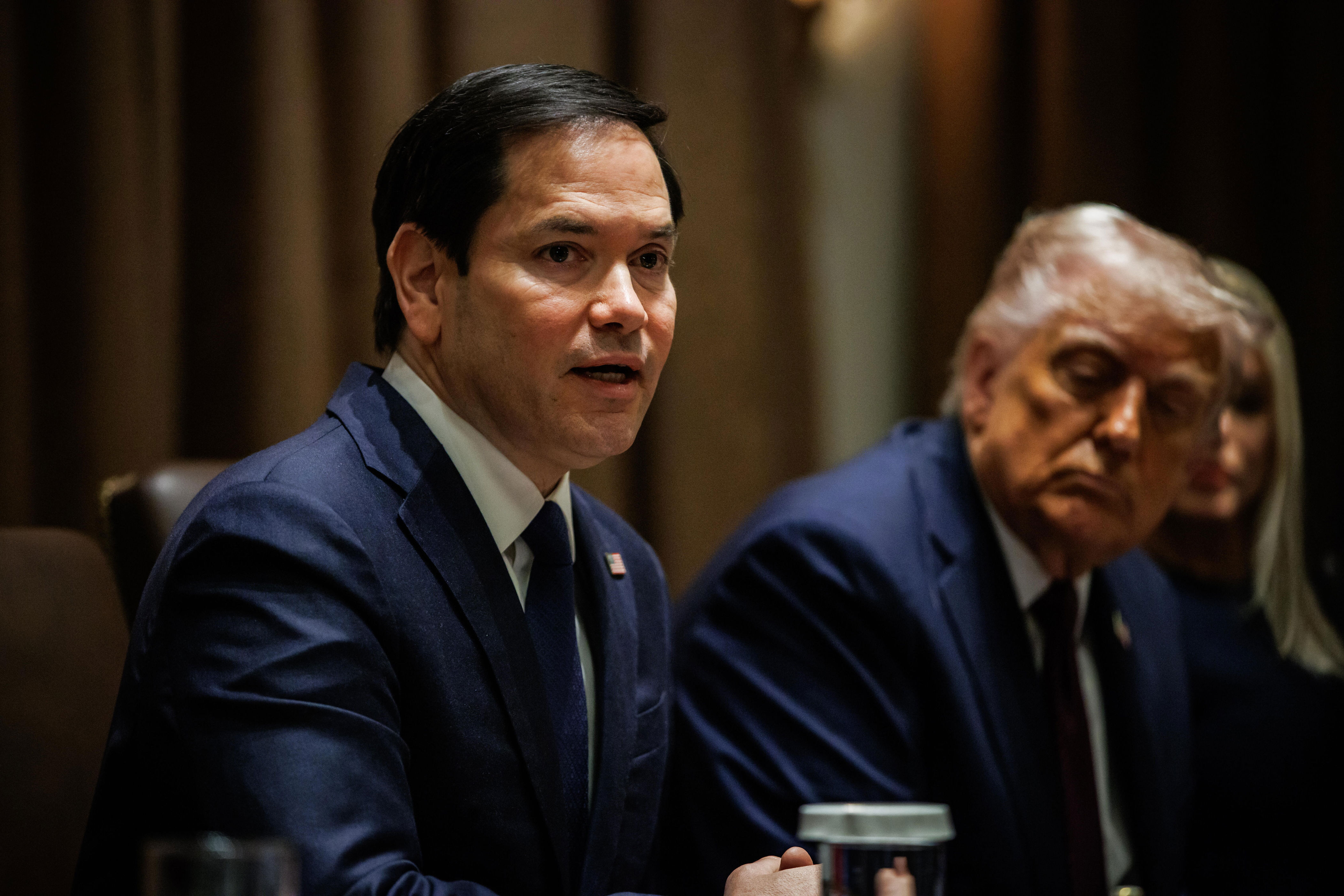 Donald Trump over Marco Rubio als president van Cuba: 'Klinkt goed!'