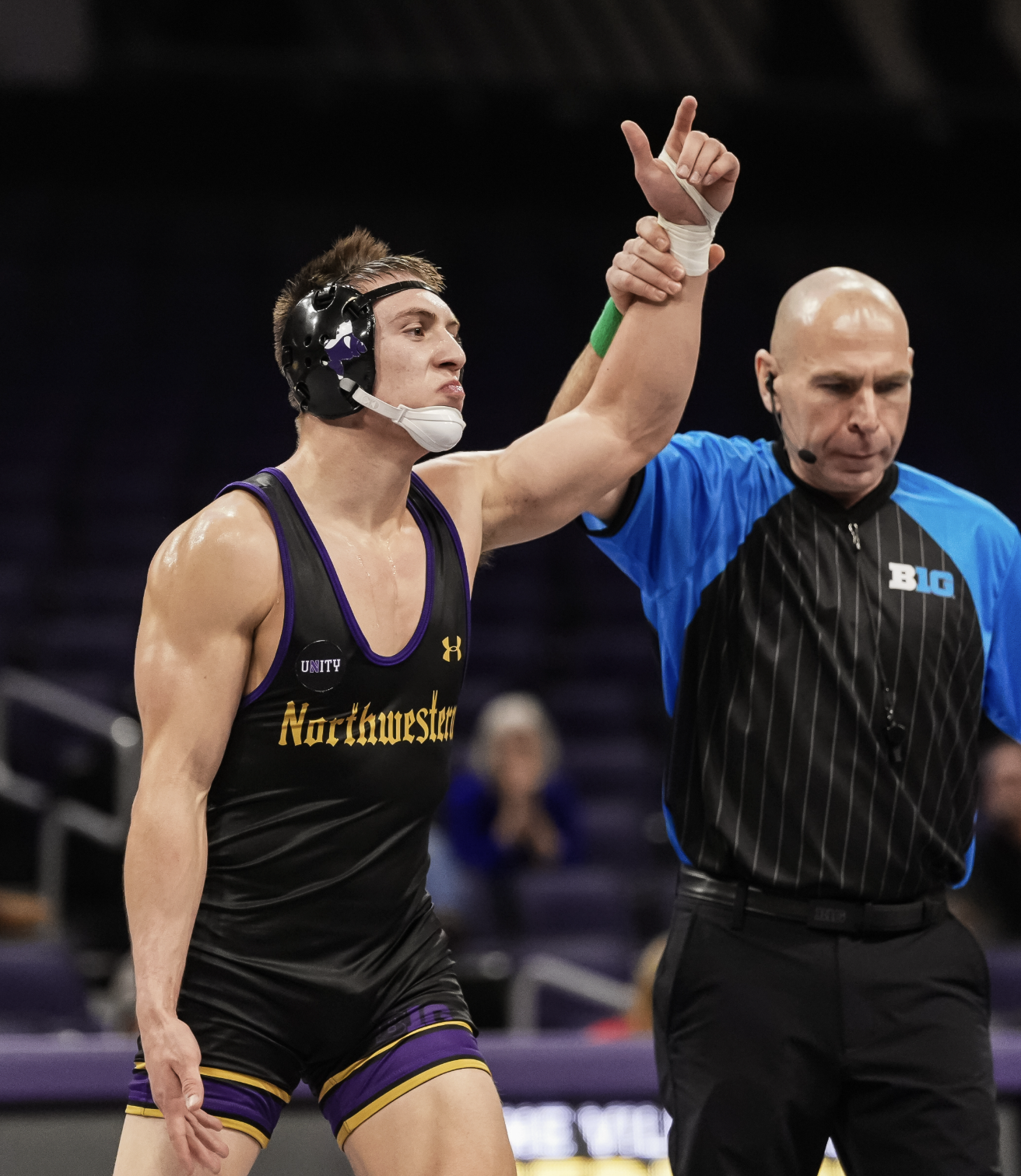 Wrestling: Northwestern makes a statement in Big Ten opener with 27-22 ...