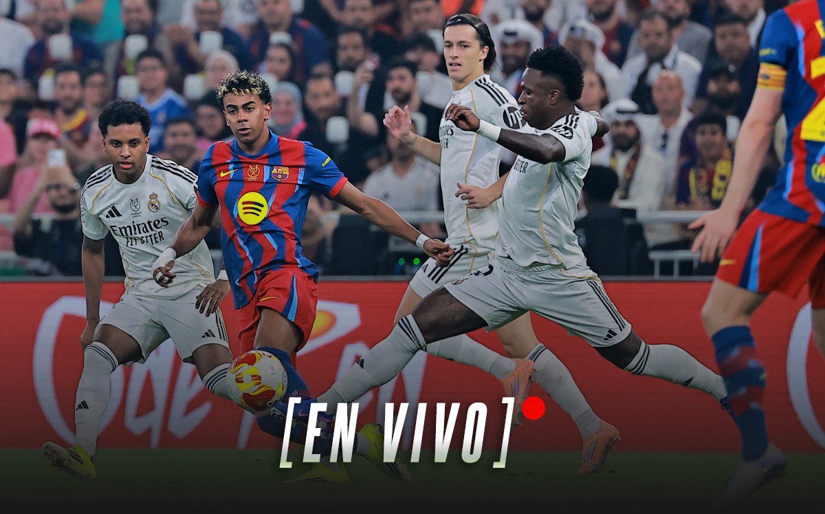 Barcelona vs Real Madrid. Final de la Supercopa de España 2026 hoy ...