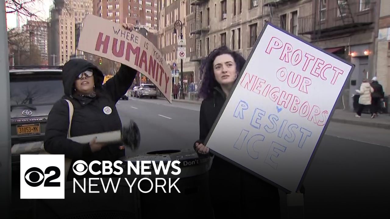 Anti-ICE rally held in West Village