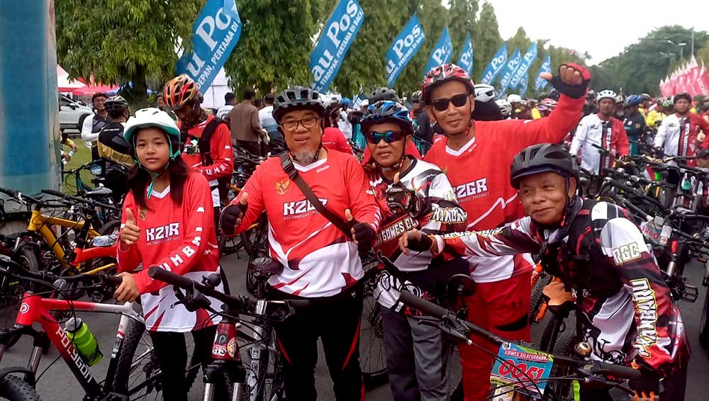 K2GR Rumbai kirim 10 peserta ramaikan Riau Pos Fun Bike 2026
