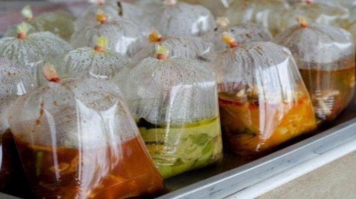 Menu MBG untuk balita dibungkus kantong kresek bak muntahan kucing, SPPG: Sudah sore datangnya