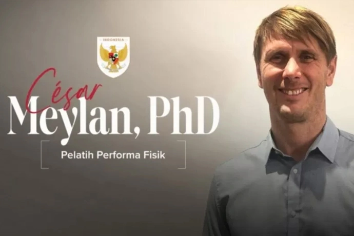 Cesar Meylan resmi jadi pelatih fisik Timnas Indonesia