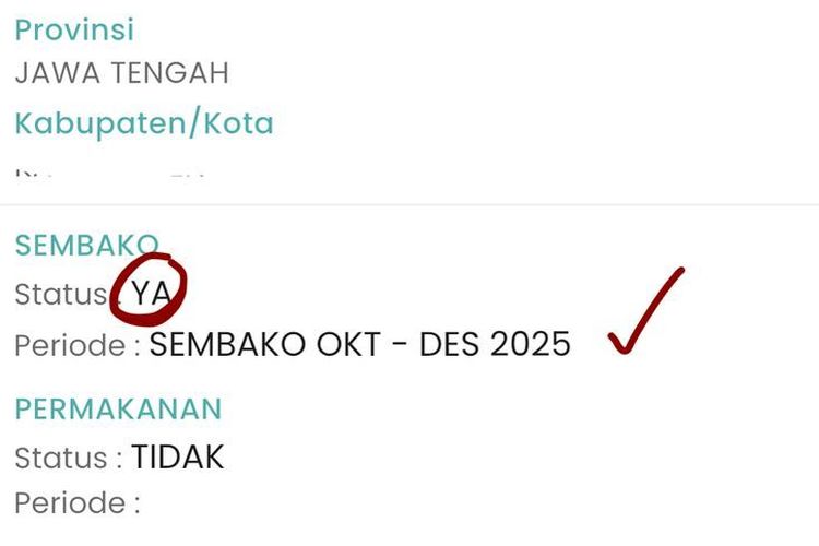 Cek bansos BPNT 2026: Link resmi cek penerima dan jadwal pencairan