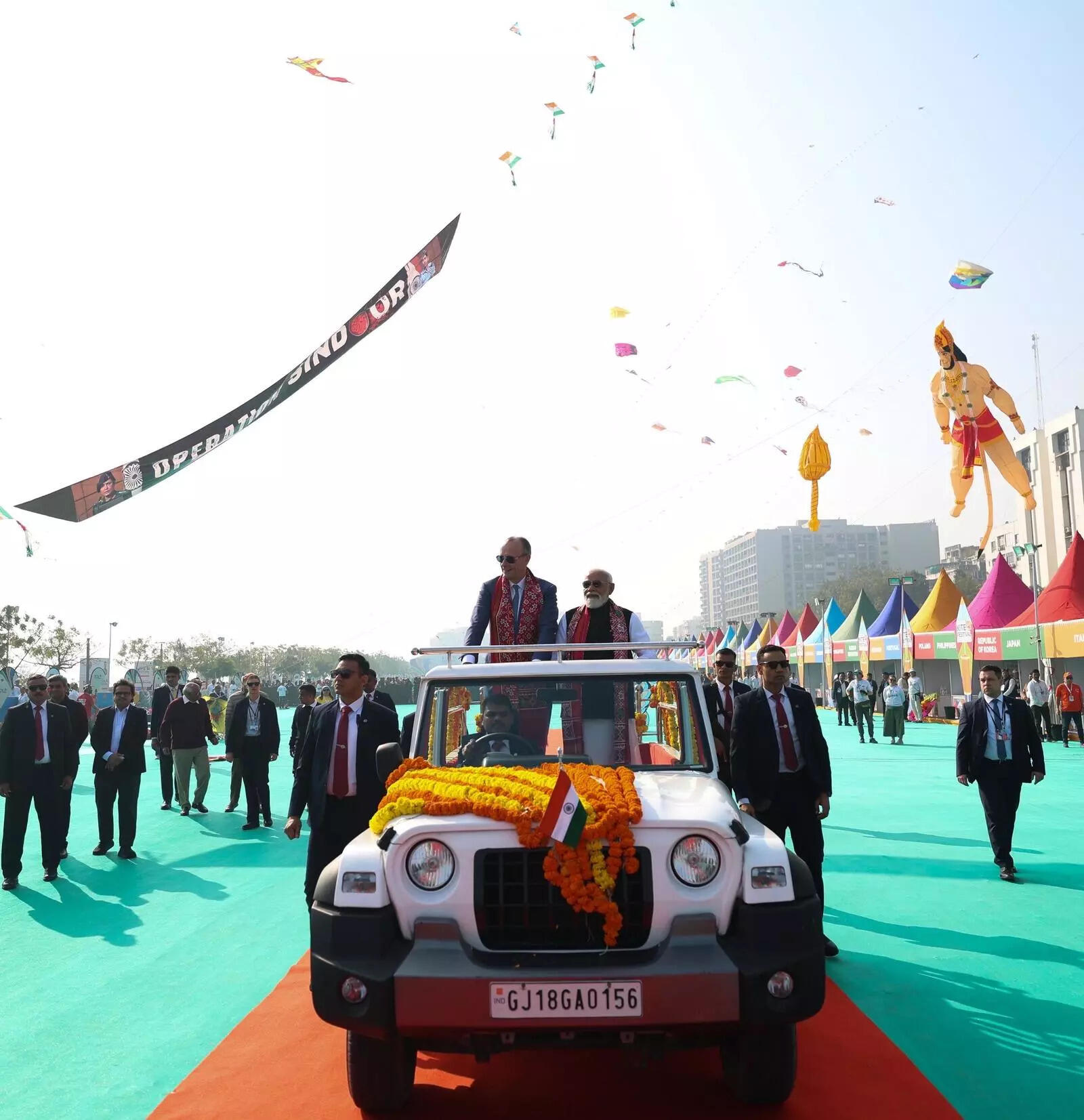 Watch: PM Modi kicks off International Kite Festival; shares kite ...
