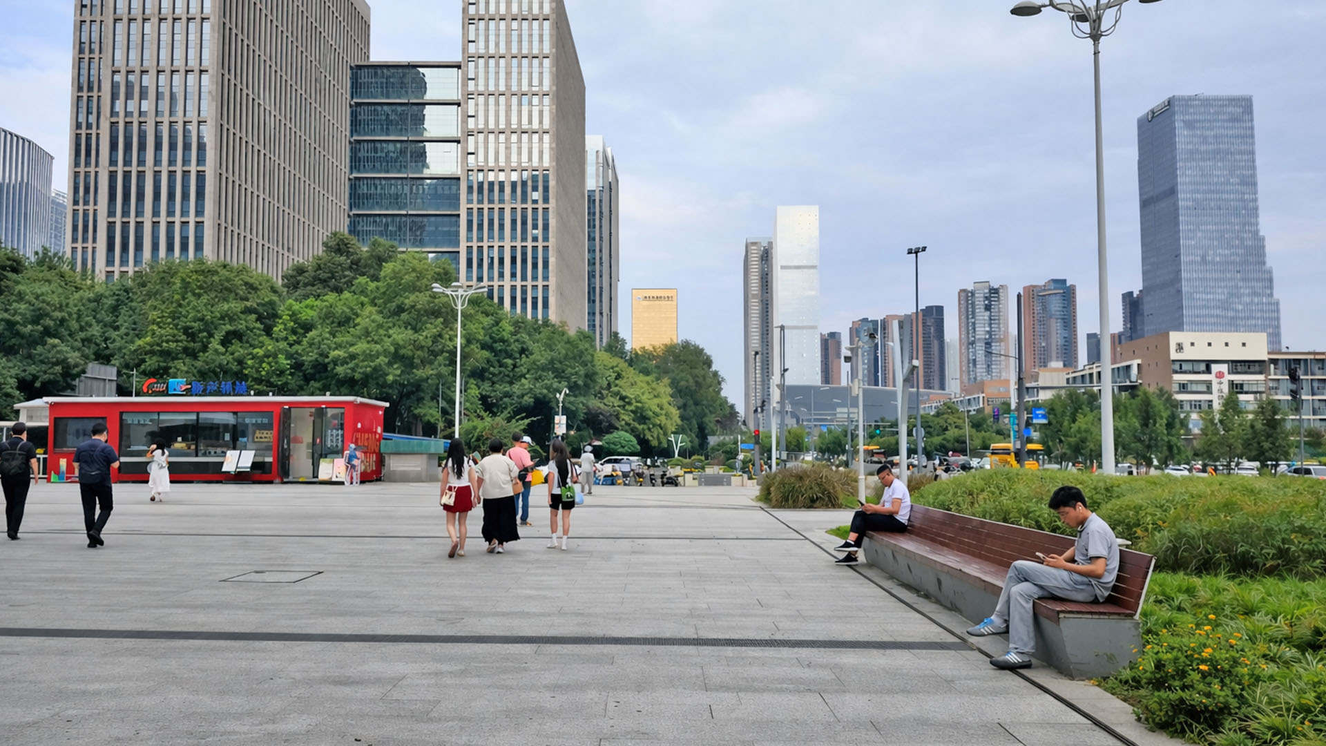Urban ro og moderne design i Chengdu