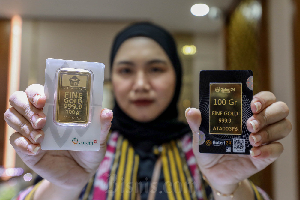 Harga buyback emas Antam, UBS & Galeri 24 di Pegadaian hari ini 12 Januari 2026