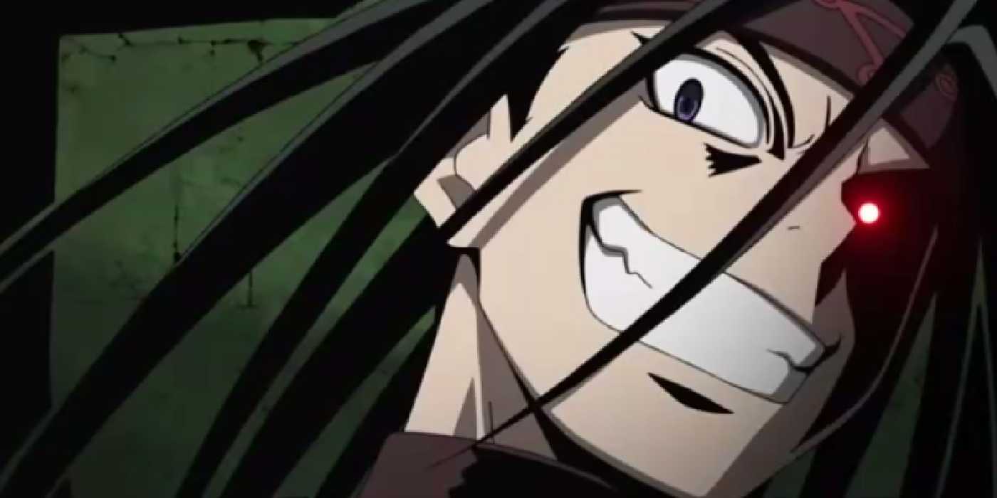 Envy grins - Fullmetal Alchemist: Brotherhood