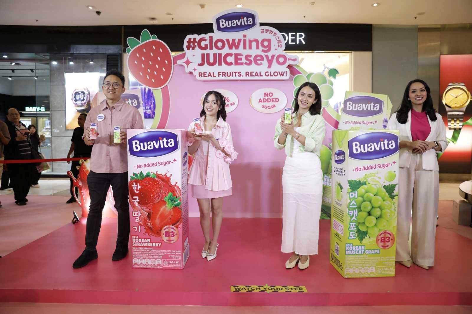 Padukan Beauty dan Healthy Lifestyle, Buavita Luncurkan Korean Series di Event Beauty Padel dalam Ma