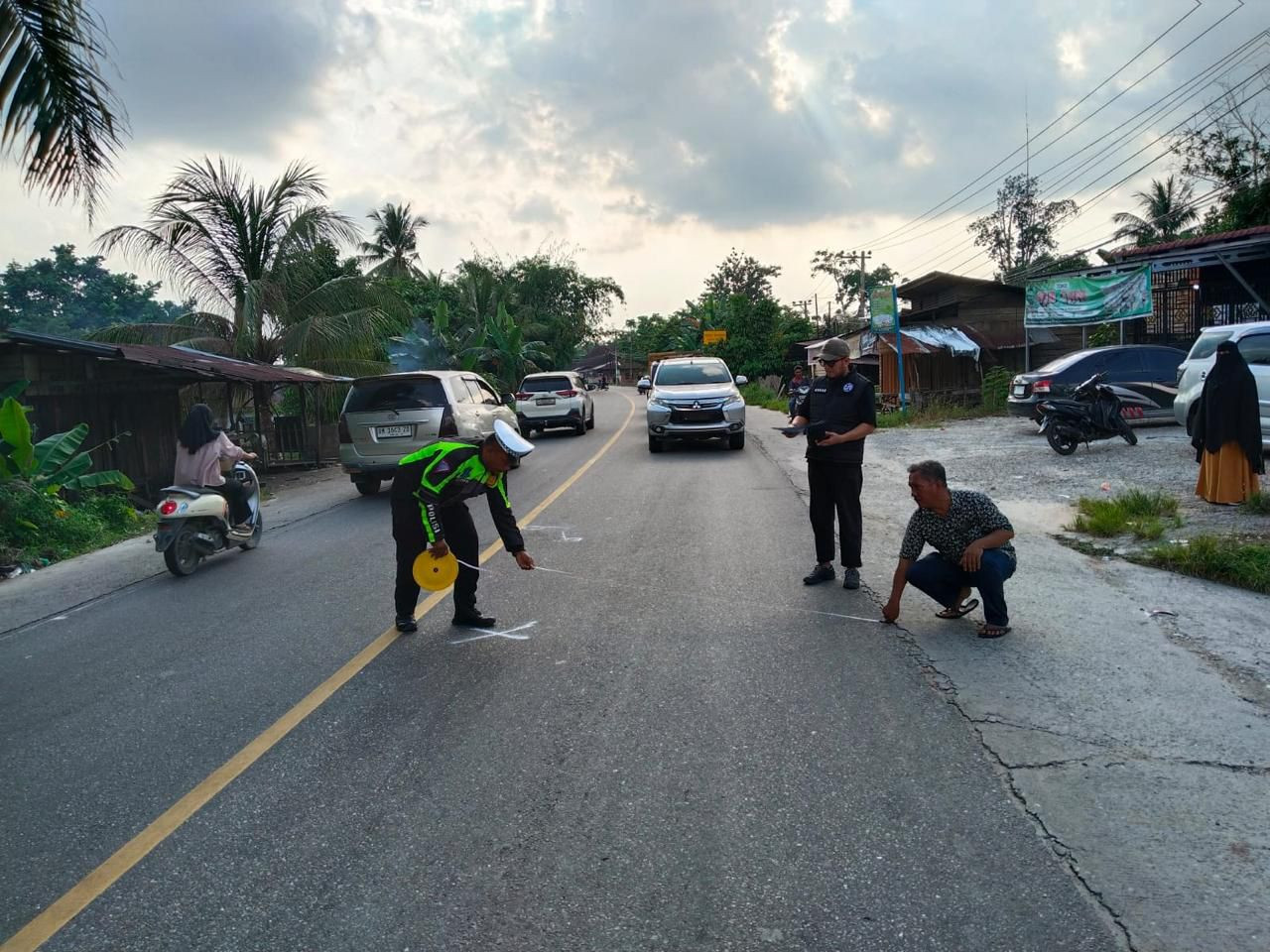 Kecelakaan di Jalan Raya Bangkinang–Pekanbaru, 2 mahasiswa asal Payakumbuh tewas