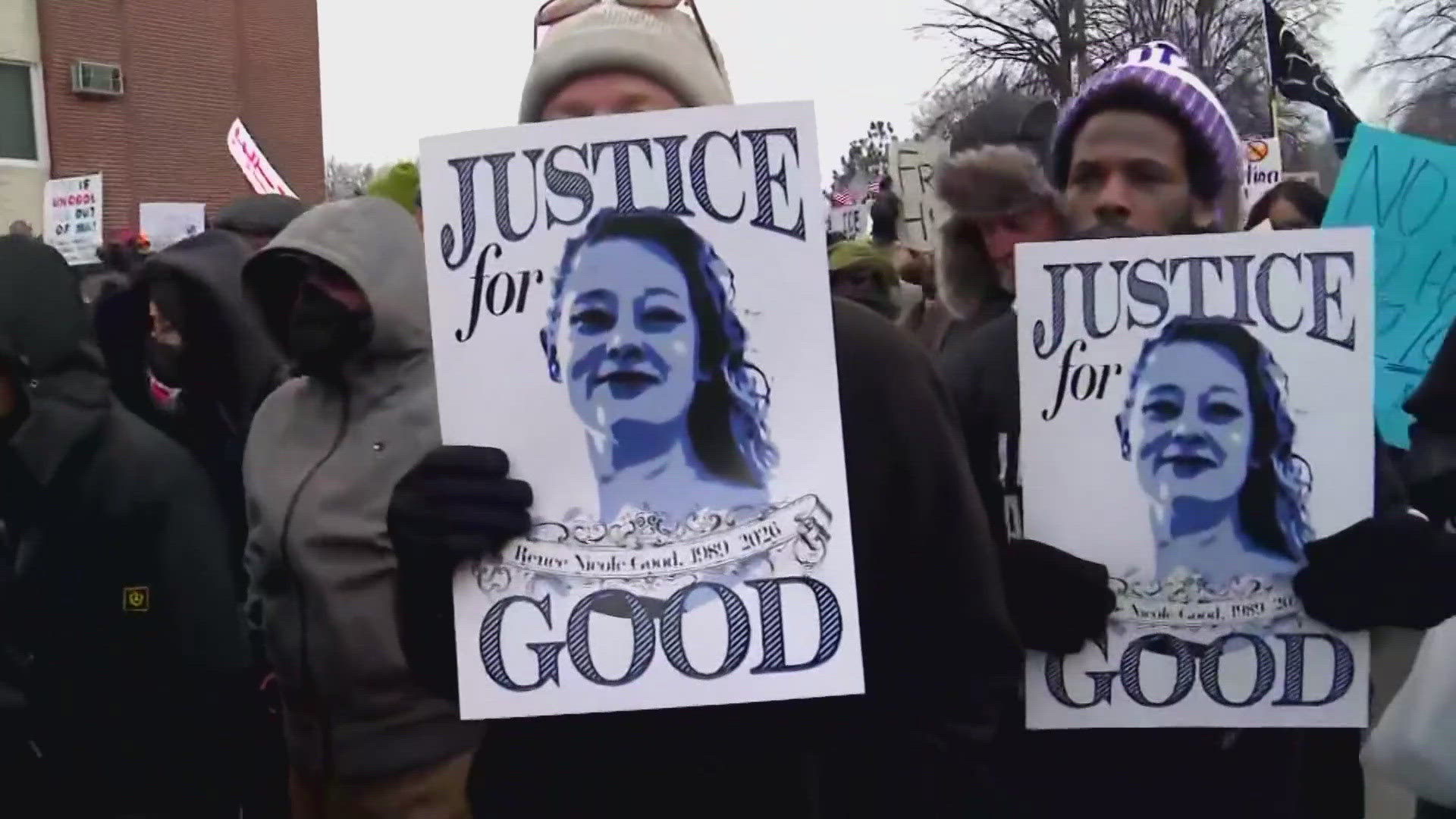 Anti-ICE protesters assemble across the US after shooting in Minneapolis