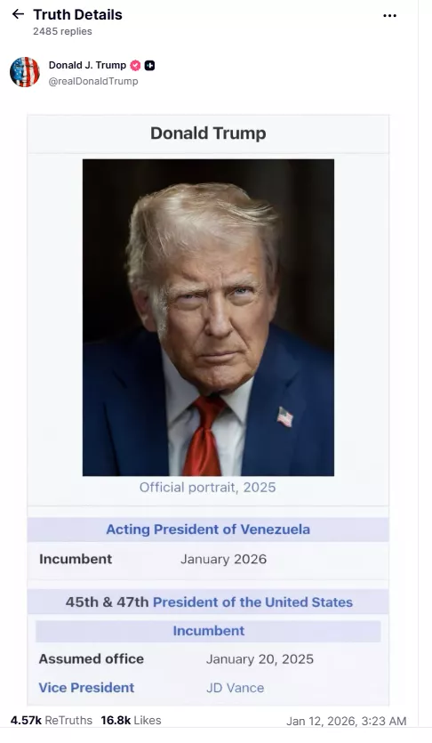 Ανάρτηση Τραμπ