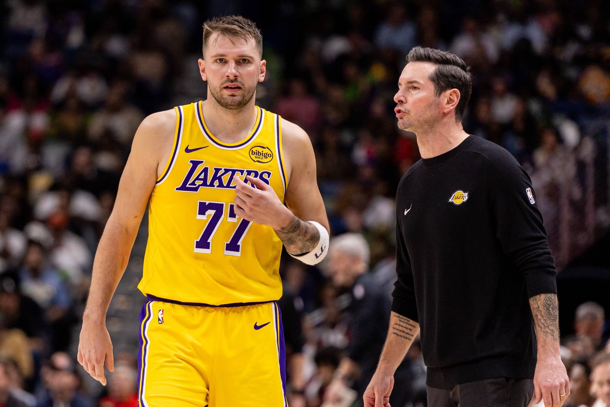 JJ Redick defends Luka Doncic's competitive fire amid officiating ...