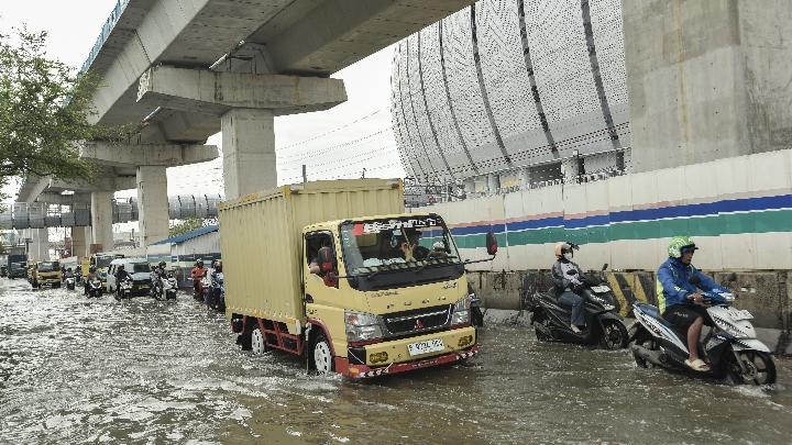 23 Jalan di Jakarta Terendam Banjir