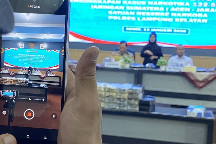Penyelundupan 122 kg sabu dari Aceh digagalkan di Lampung, disamarkan muatan jengkol
