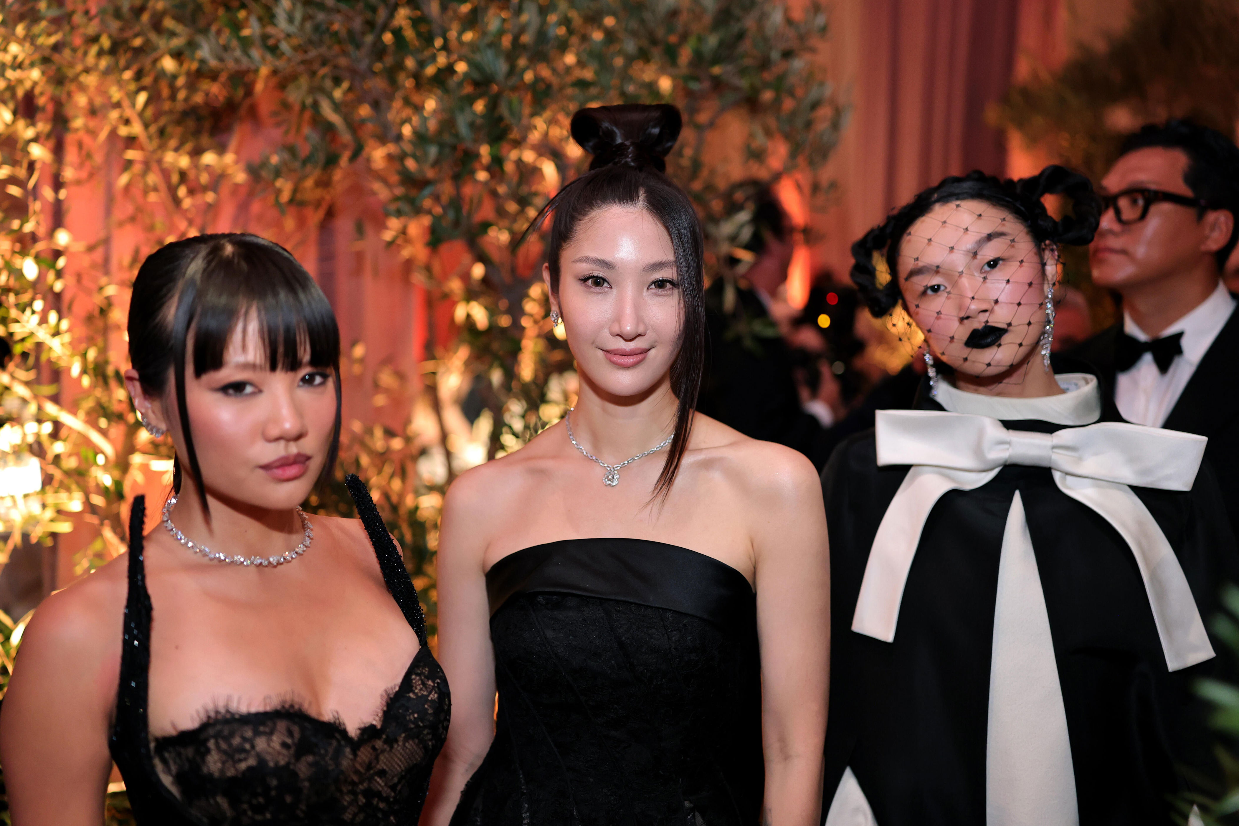 Rei Ami, EJAE, and Audrey Nuna / Credit: Neilson Barnard / Getty Images