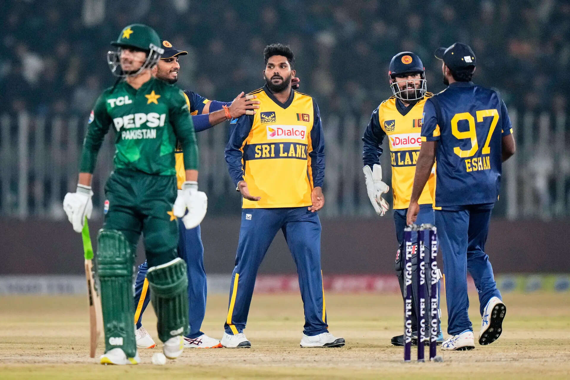 3rd T20I: Hasaranga leads the fightback as Sri Lanka edge Pakistan to ...