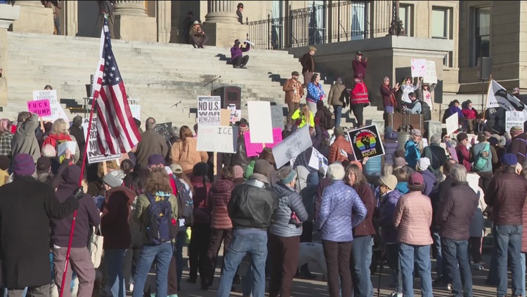 'Acknowledge humanity and dignity': Hundreds rally at Idaho Capitol ...