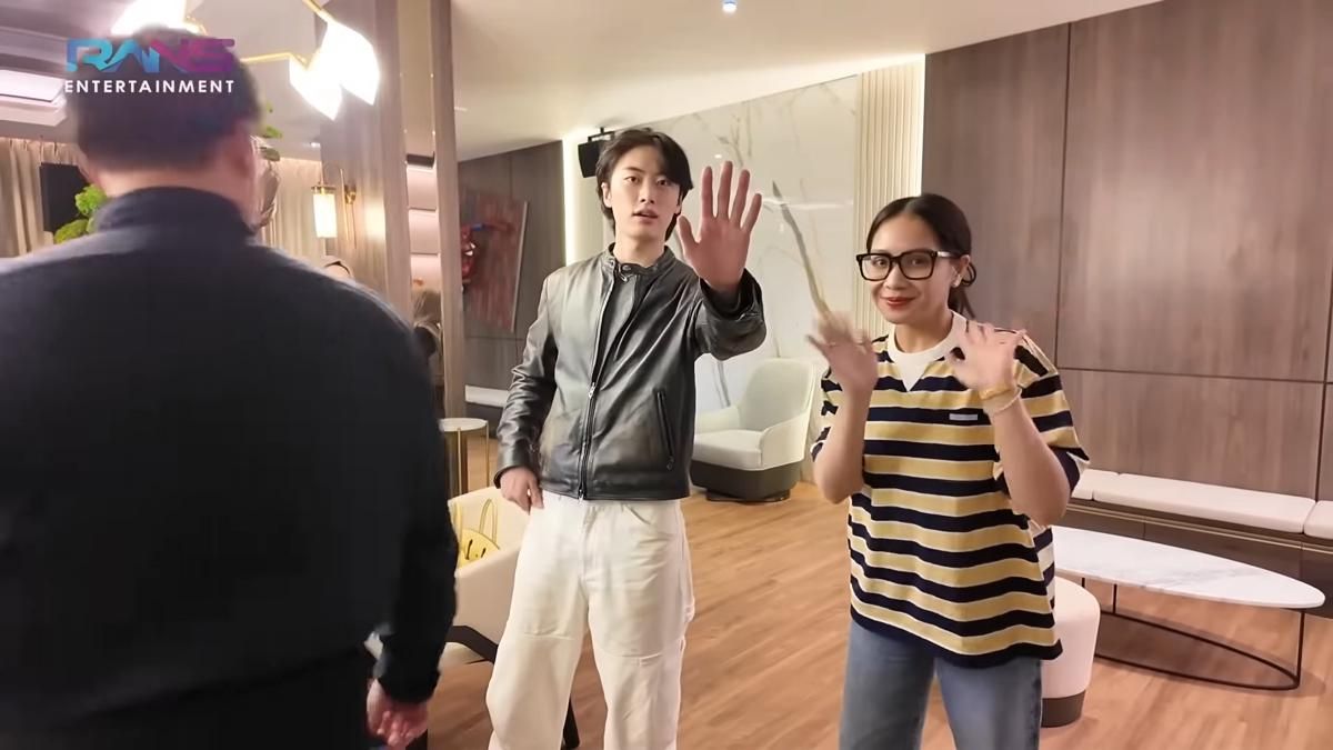 10 potret Lee Won Jung dan Han Chae Kyung main ke rumah Nagita Slavina