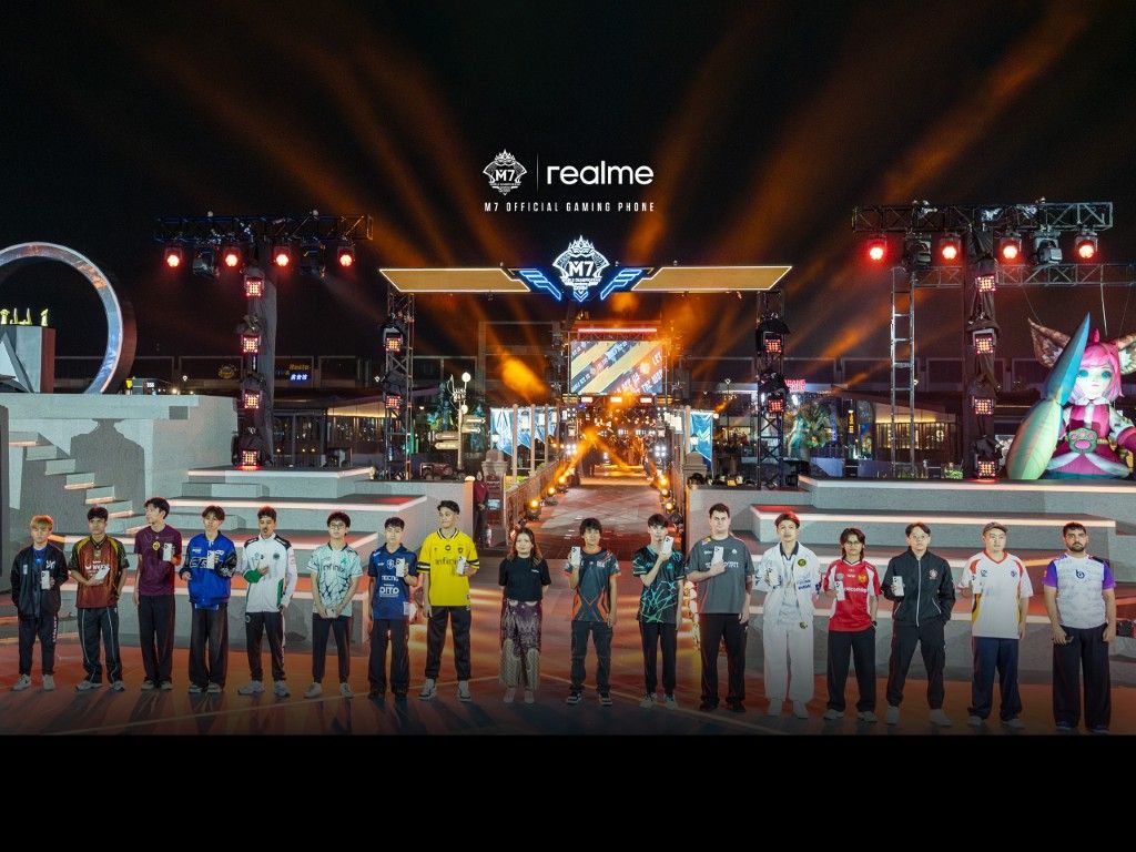 Realme catat sejarah device exchange di opening M7 MLBB Jakarta