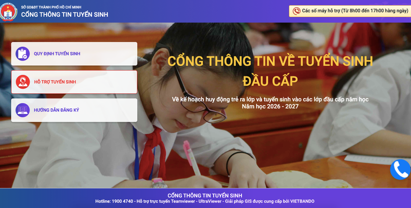 Tuyển sinh đầu cấp ở TPHCM: Phụ huynh phải làm ngay việc này
