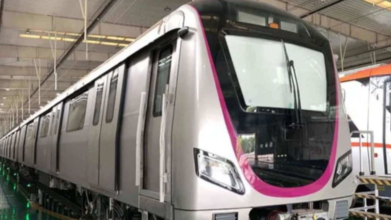 First trial run of Bengaluru’s Pink Line metro hits tracks: What you ...