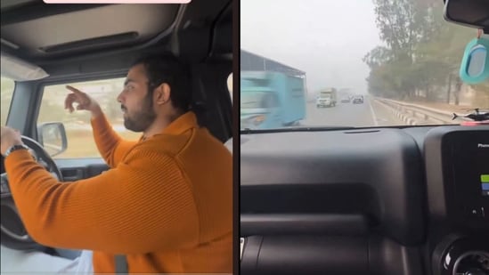 Man brags about Thar ‘benefits’ while driving on wrong side of road ...