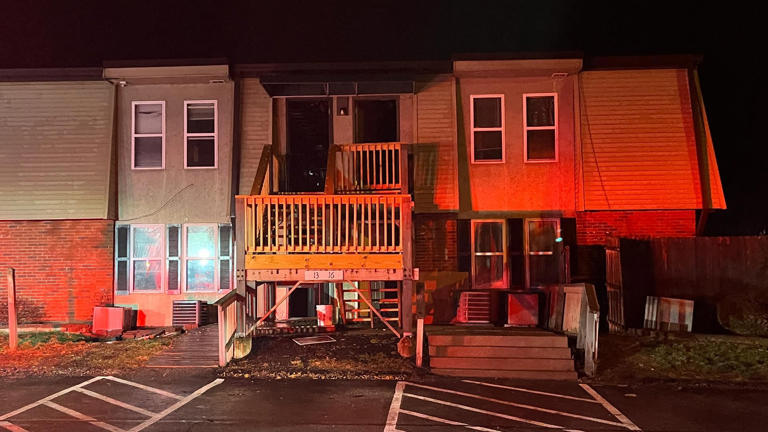 Half of apartment residents displaced after weekend fire