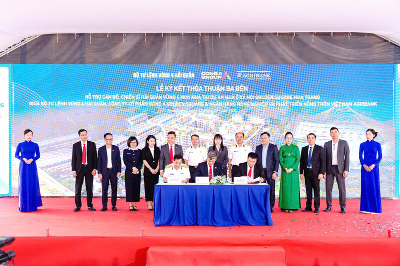 Agribank đồng hành cùng hậu phương Quân đội tại nhà ở xã hội Square Nha Trang