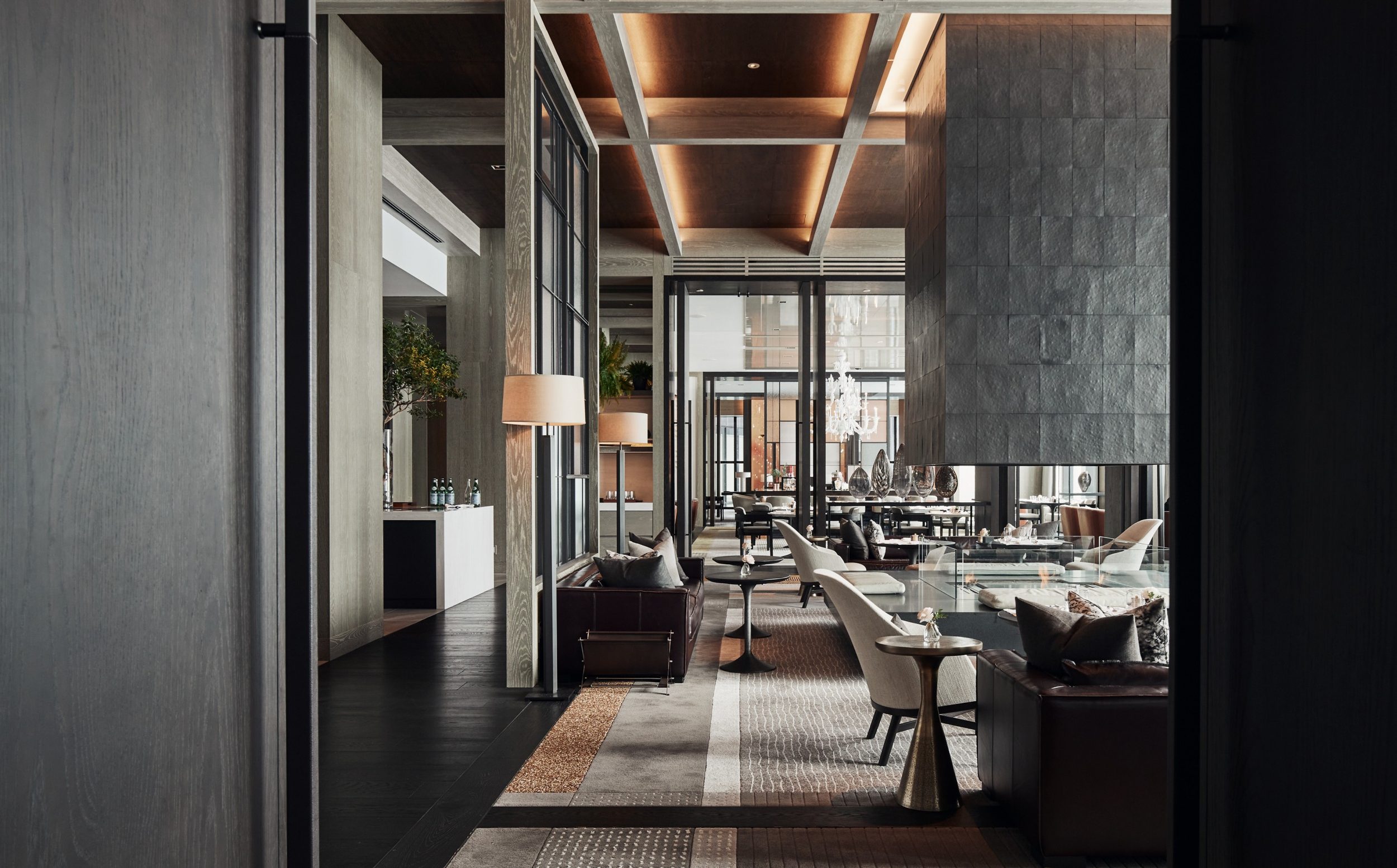 This hotel is like a super-modern version of the Overlook in the Shining – only with far more joy